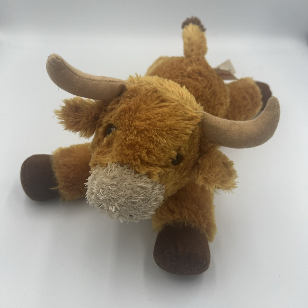 AURORA Texas Longhorn Highland Cow Plush 12" Stuffed Animal Toy 2017